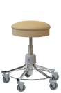 Stool With Screw Shaft, 5-Caster