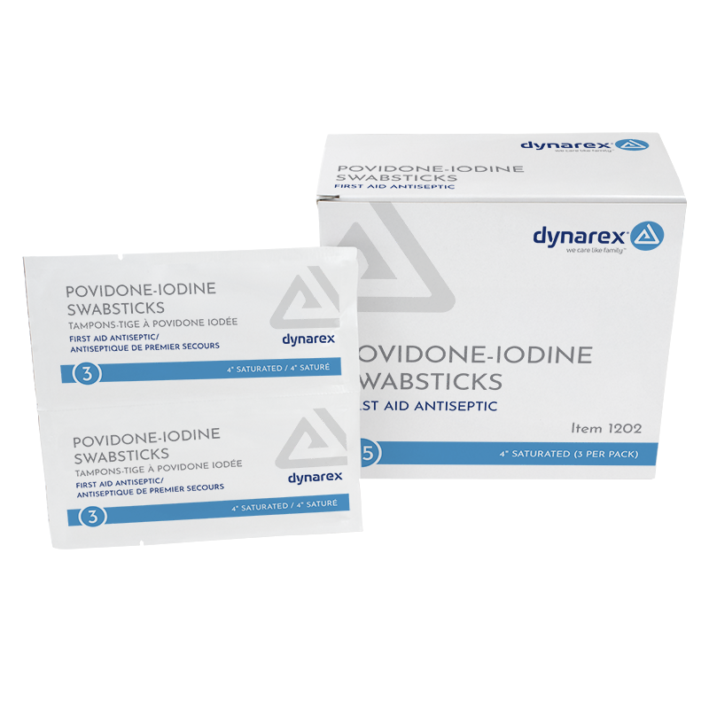 Povidone-Iodine Swabsticks