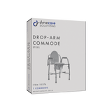 Drop-Arm Commode