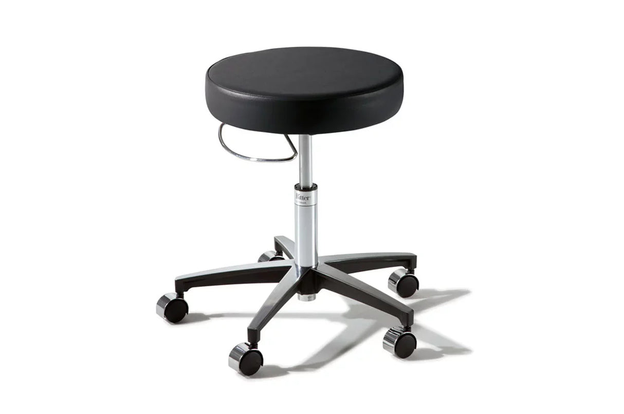 Ritter 276 Air Lift Stool Foot Release with Locking Caster