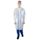 Disposable Lab Coats w/ Pockets