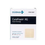 CuraFoam™ AG Foam Dressing - 4"x4"