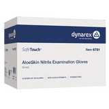 AloeSkin Nitrile Exam Gloves with Aloe, Powder-Free
