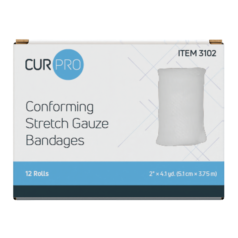 Conforming Stretch Gauze Bandages - Sterile & Non-Sterile