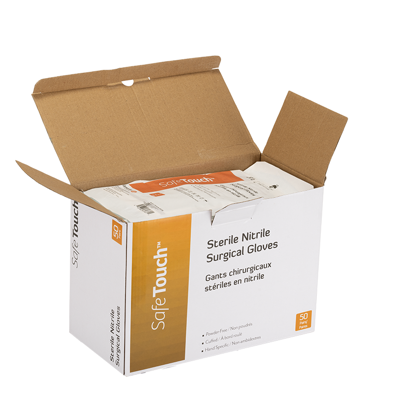 Sterile Nitrile Surgical Gloves, Powder-Free