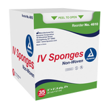 IV Sponges 2in x 2in - 6 Ply - 2/pouch