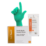 Sterile Nitrile Surgical Gloves, Powder-Free