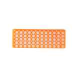 Reversible Microcentrifuge Tube Rack, 60 Holes, Orange