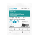 FoamFlex™ Non-Adhesive Waterproof Foam Dressings