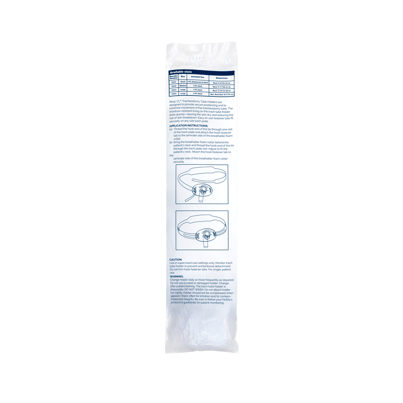Breathable-Foam Trach Tube Holders