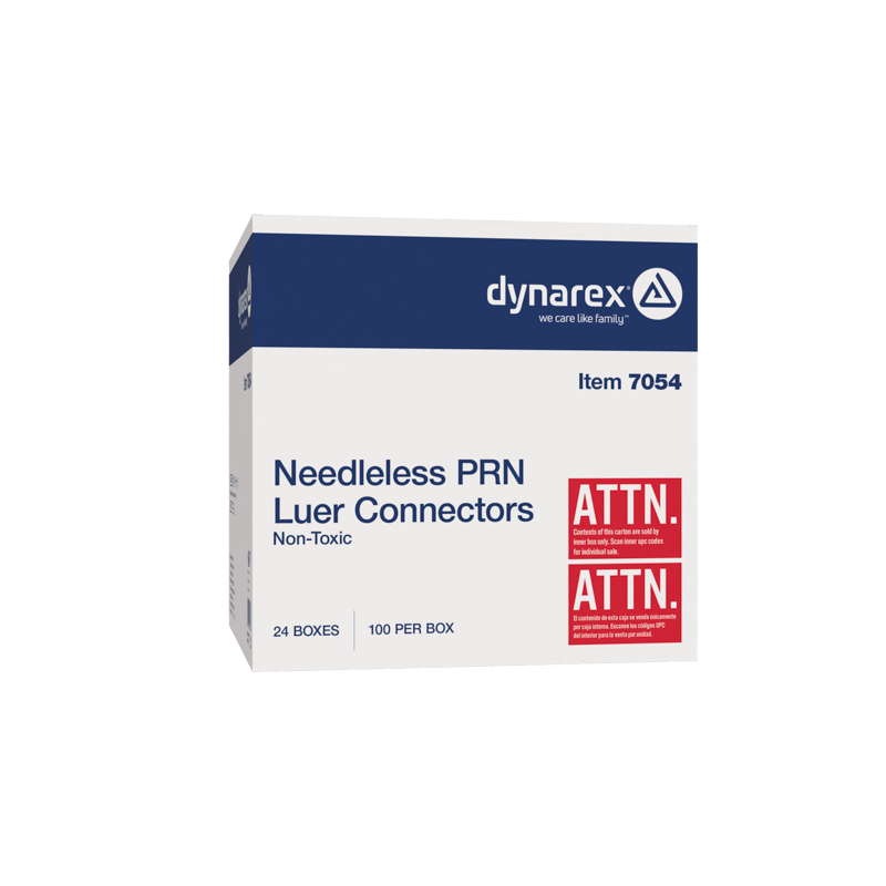 Needleless PRN Connectors