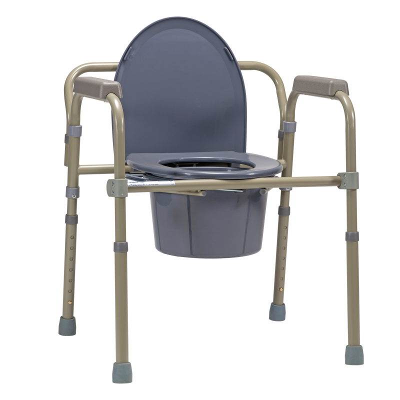Folding Bedside Commode