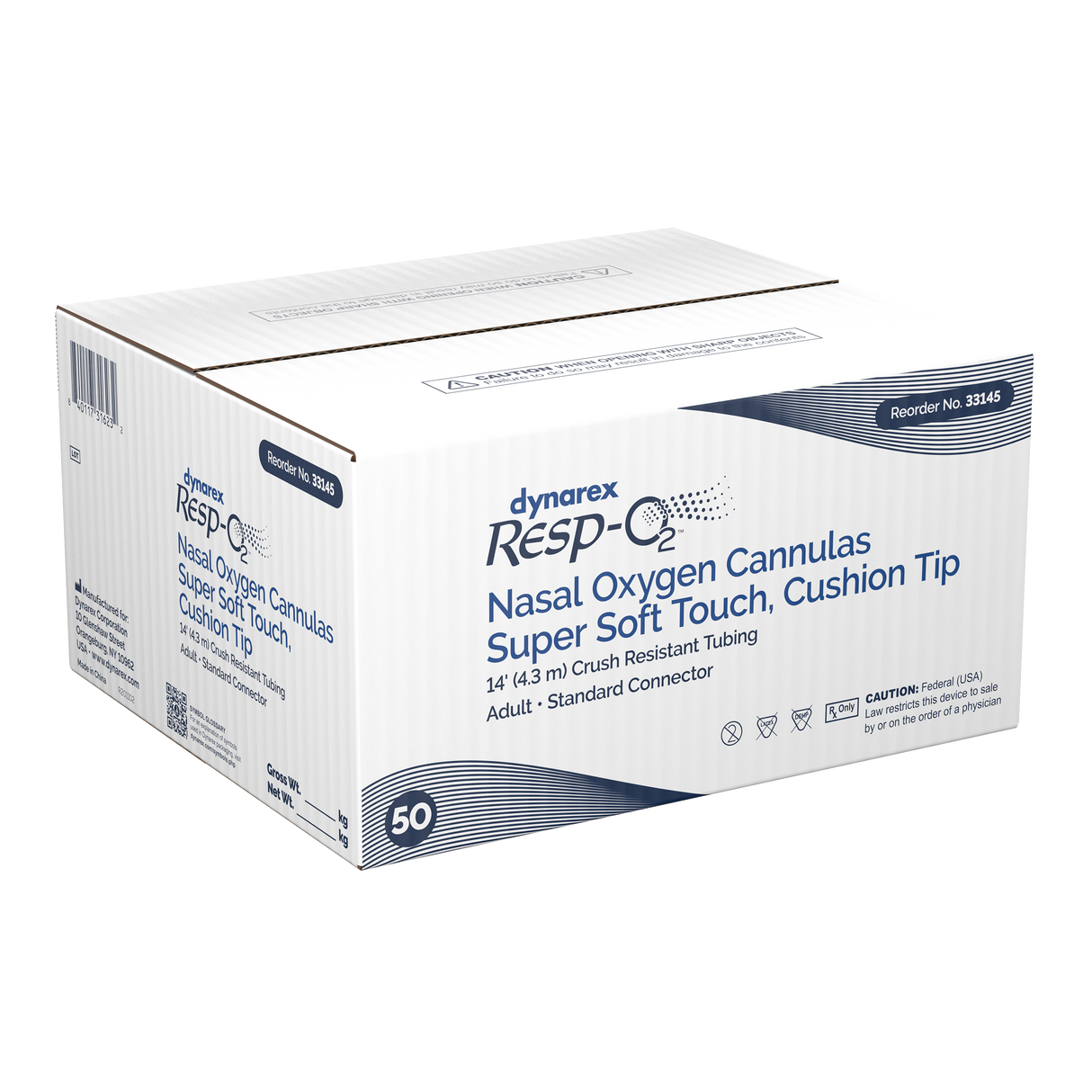 Nasal Oxygen Cannulas - Super Soft Touch -  Cushion Tip