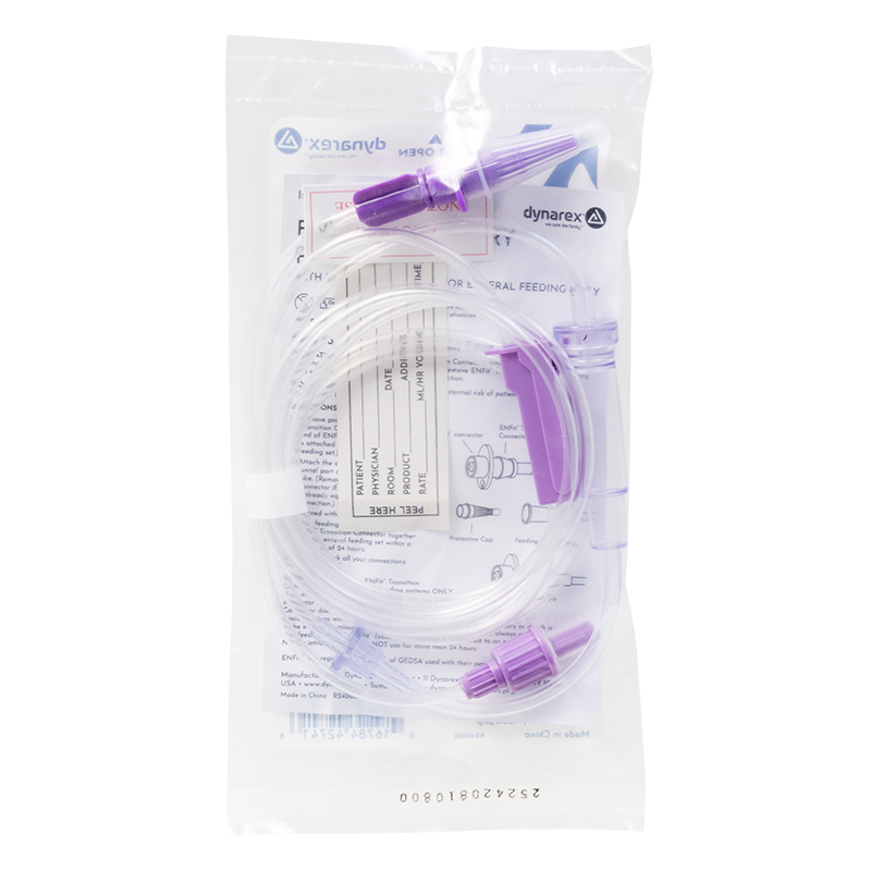 DynaSpike Enteral Delivery Pump Set with ENFit connector