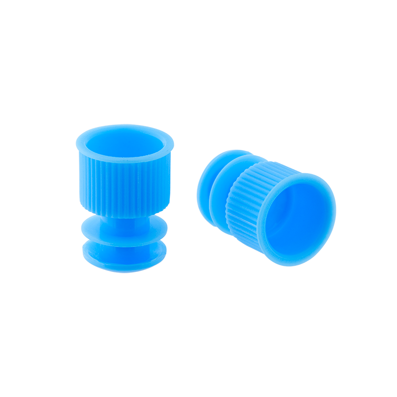 Flange Plug Caps for Test Tubes