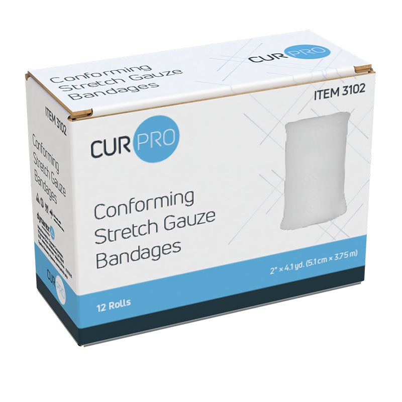 Conforming Stretch Gauze Bandages - Sterile & Non-Sterile