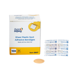Sheer Plastic Adhesive Bandages — Sterile