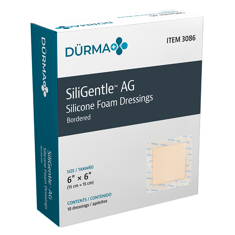 SiliGentle™ AG Silicone Foam Dressings