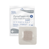 DynaFoam™ AG Bordered Foam Dressing - 4"x4"