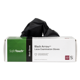 Black Arrow Latex Exam Gloves, Powder-Free