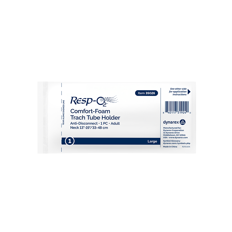 Comfort-Foam Trach Tube Holders