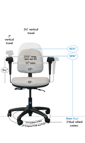 T-580 Ergo Task Chair