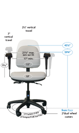 T-580 Ergo Task Chair