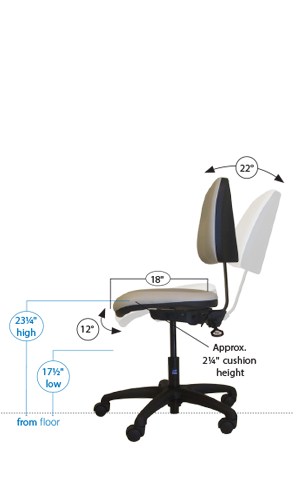 T-580 Ergo Task Chair