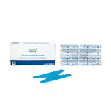 Blue Metal Detectable Woven Bandages