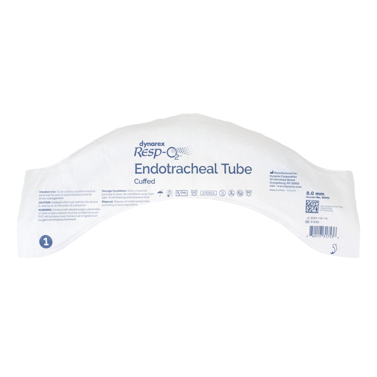 Endotracheal Tube - Cuffed