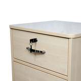 Furniture Three Drawer Nightstand