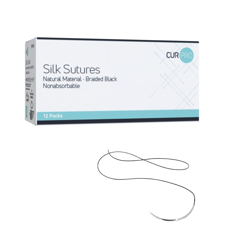 Braided Silk Sutures