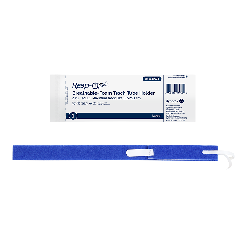 Breathable-Foam Trach Tube Holders