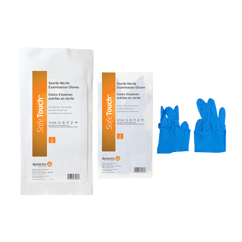 Sterile Nitrile Exam Gloves, Powder-Free