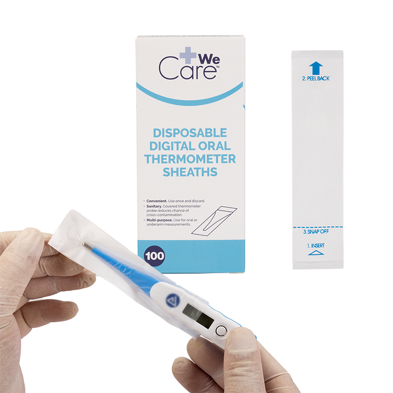 Disposable Digital Oral Thermometer Sheaths