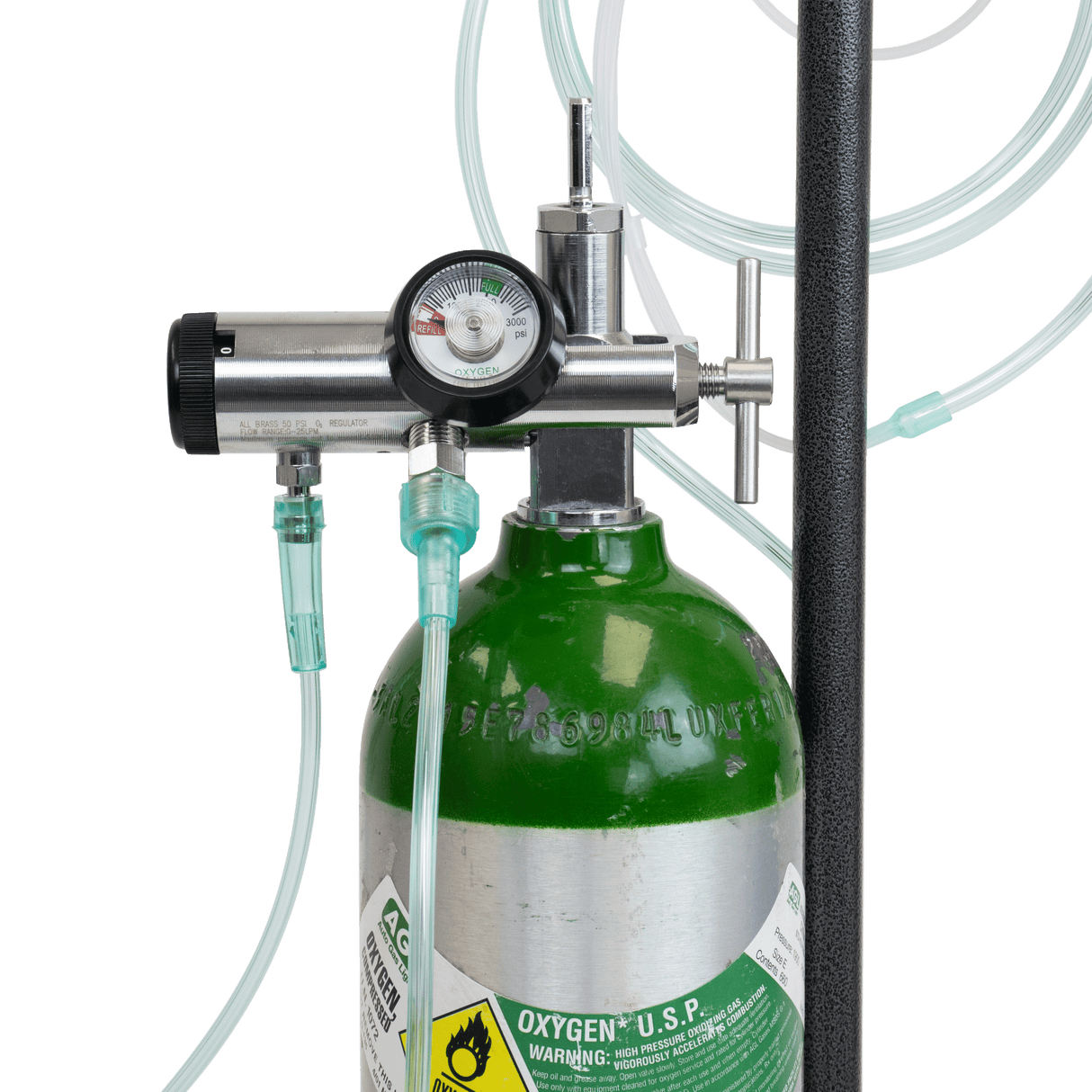 CGA 870 Style Oxygen Regulators & Wrench