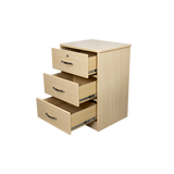 Furniture Three Drawer Nightstand