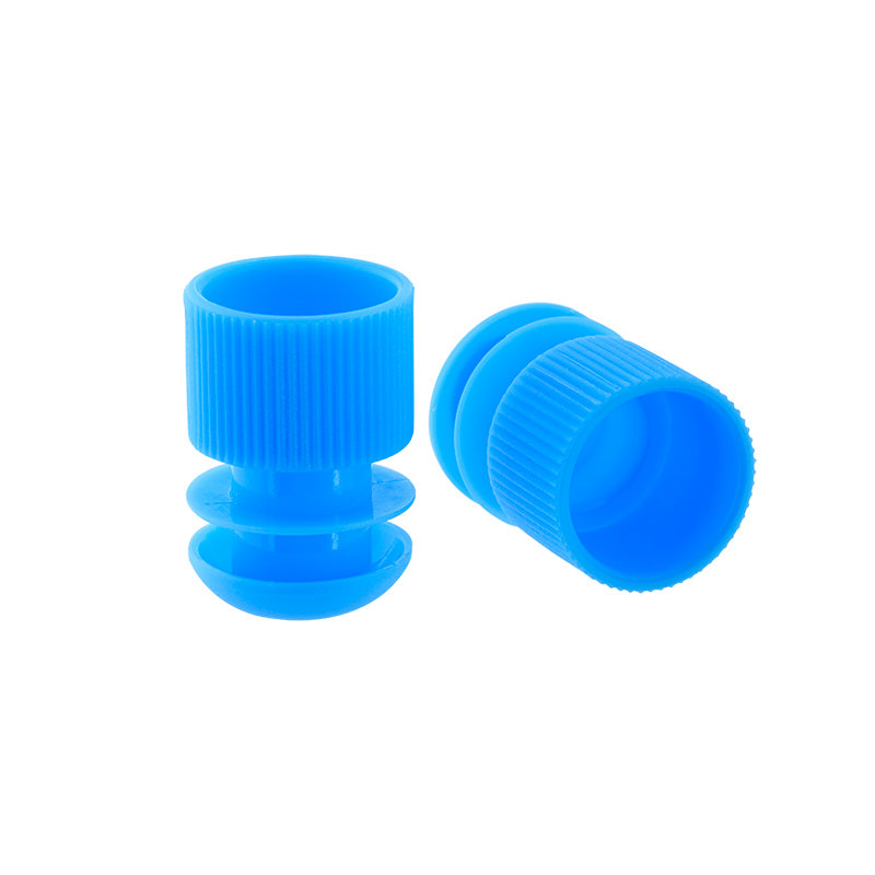 Flange Plug Caps for Test Tubes