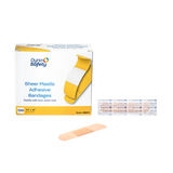 Sheer Plastic Adhesive Bandages — Sterile