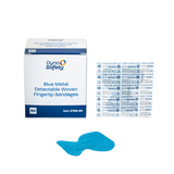 Blue Metal Detectable Woven Bandages