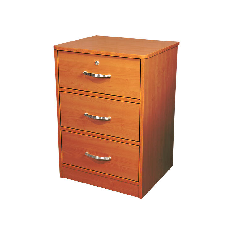 Furniture Three Drawer Nightstand