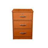 Furniture Three Drawer Nightstand