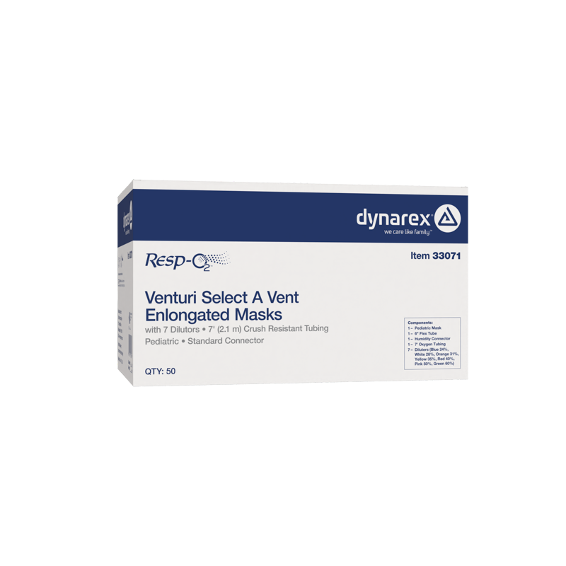 Venturi Masks - With Dilutors or Dial