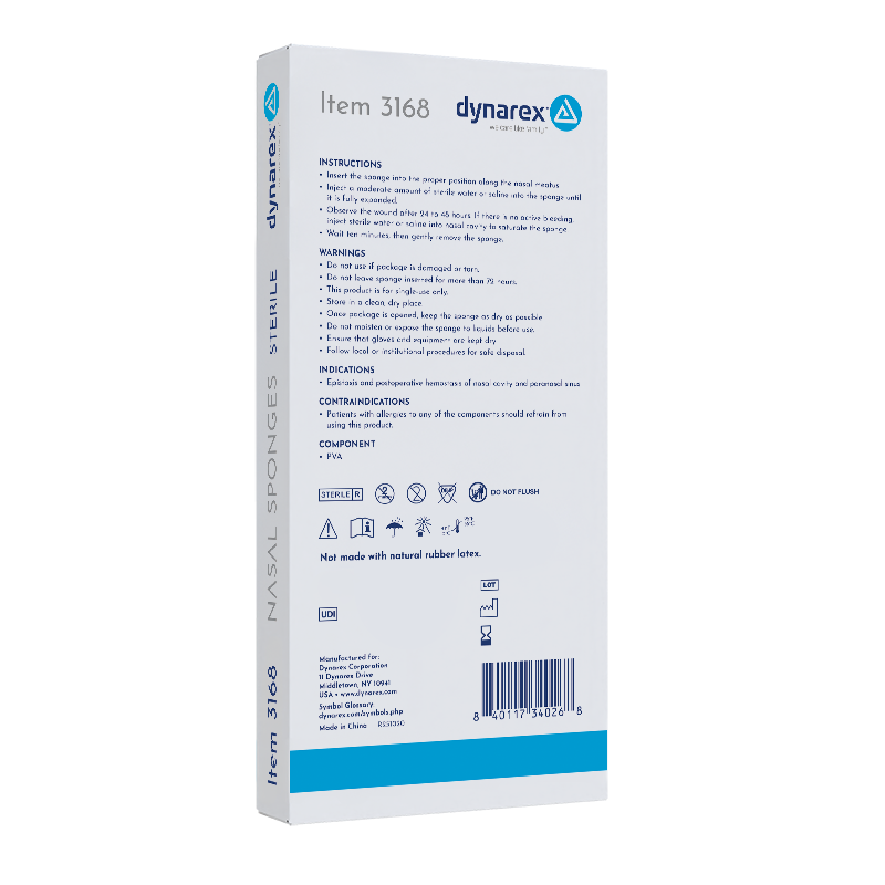 Nasal Sponges, Foil Pack
