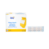 Sheer Plastic Adhesive Bandages — Sterile