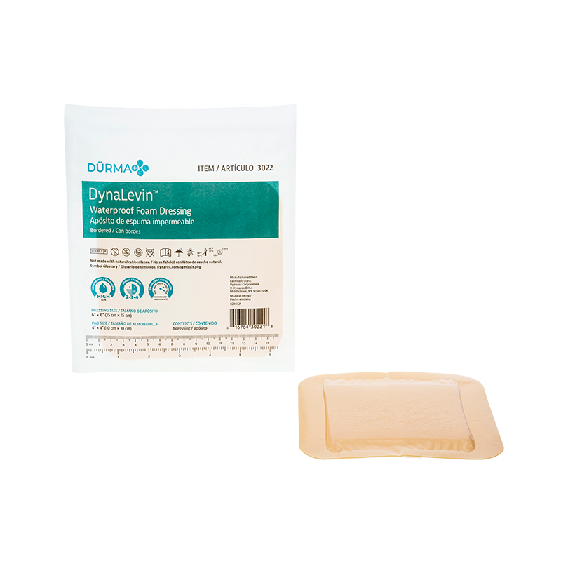 DynaLevin™ Waterproof Adhesive Bordered Foam Dressings