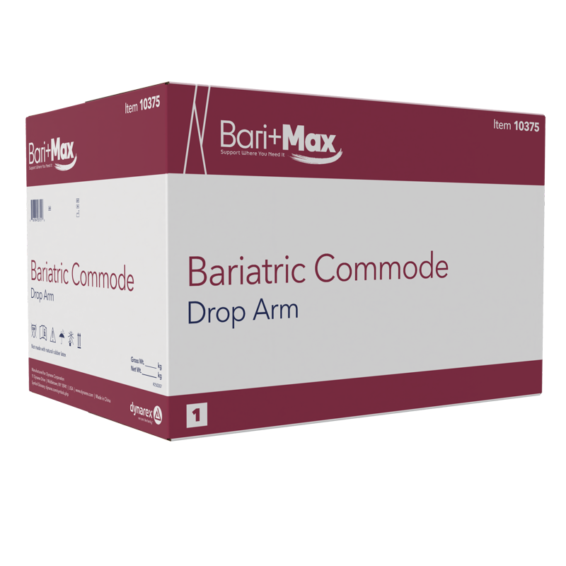 Bariatric Drop Arm Commode