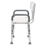 Shower Chair with Removable Back and Arms