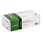Black Arrow Latex Exam Gloves, Powder-Free