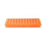 Reversible Microcentrifuge Tube Rack, 60 Holes, Orange